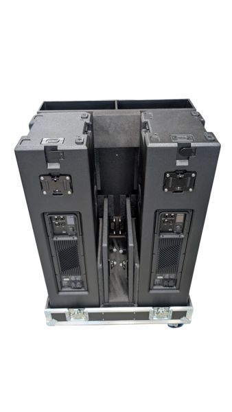 Preview: Haubencase 3tlg. für DB Technologies Ingenia  IG 5TR (2) +Zubehörfach+ Flybar + Adapterplatten