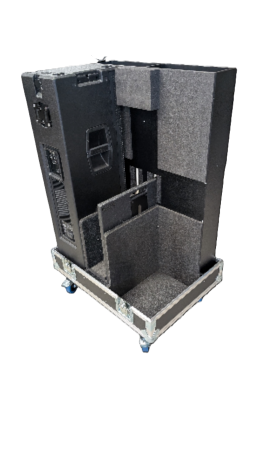 Haubencase 3tlg. für DB Technologies Ingenia  IG 5TR (2) +Zubehörfach+ Flybar + Adapterplatten